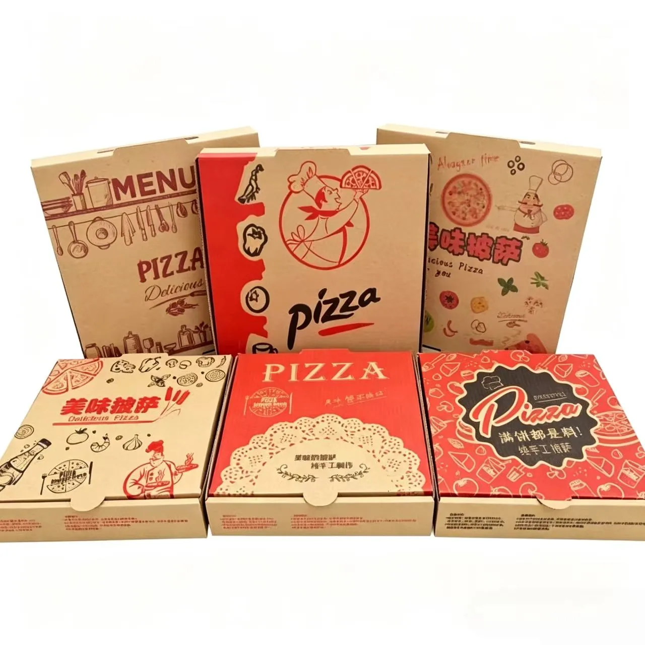 Toko pizza Australia ngatur maneh kothak pizza khusus