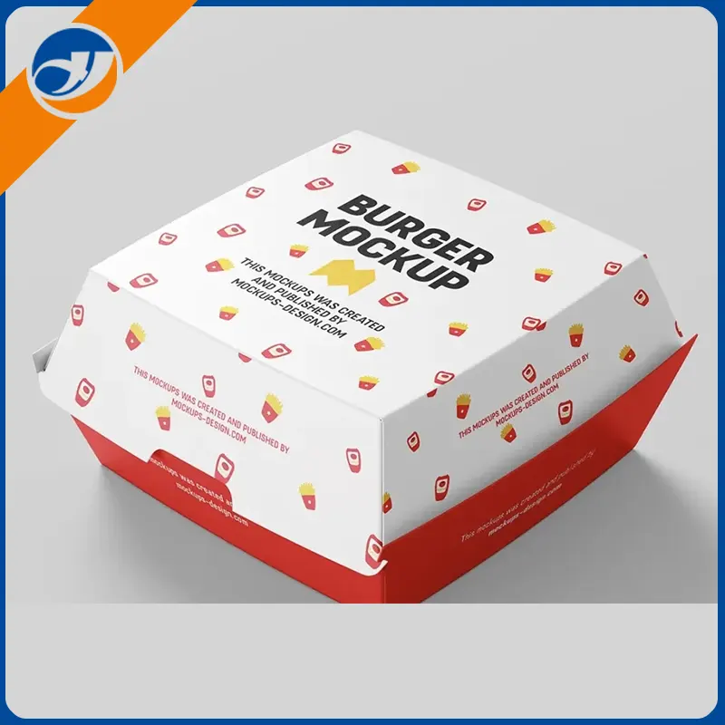 Kothak hamburger sing warni