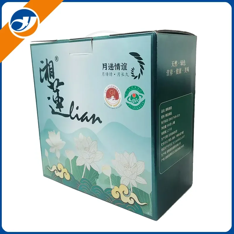 Kotak Hadiah Kertas Bergelombang Genggam